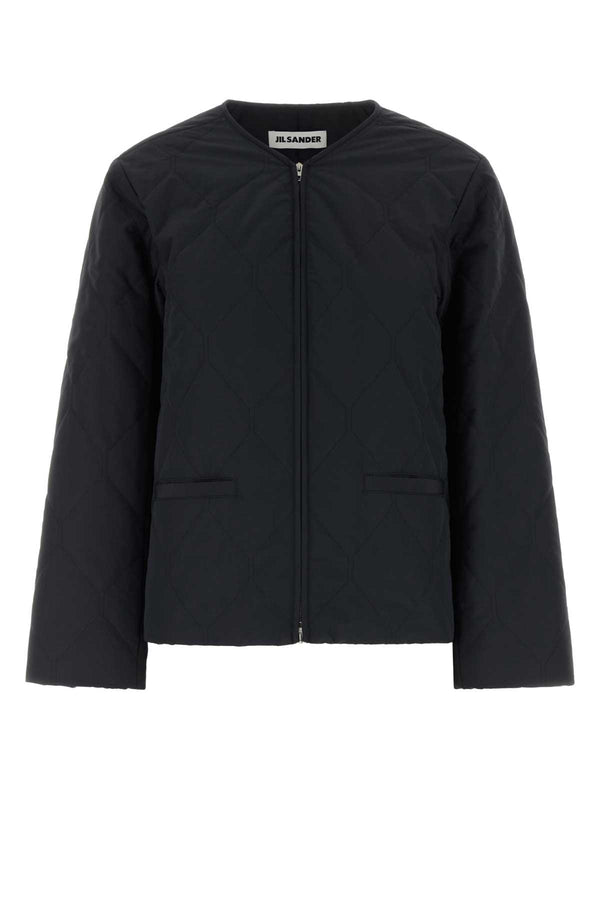 Jil Sander 100% Polyester (shell) down jacket in black