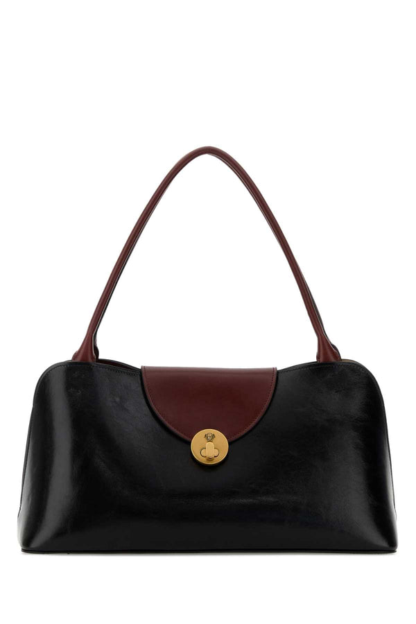 Versace Exterior: 100% Calf Leather shoulder bag in black