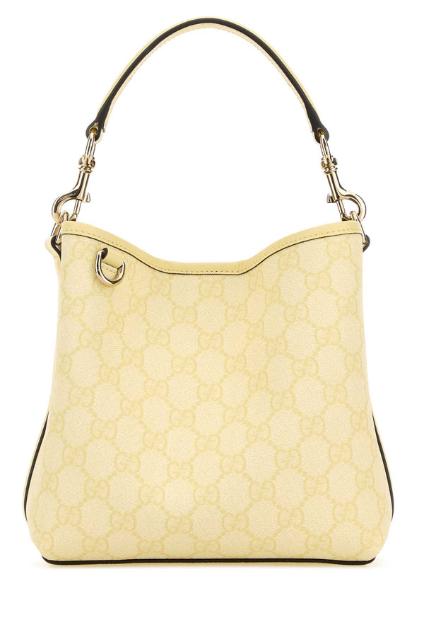 Gucci With 82% polyurethane bucket bag in yellow