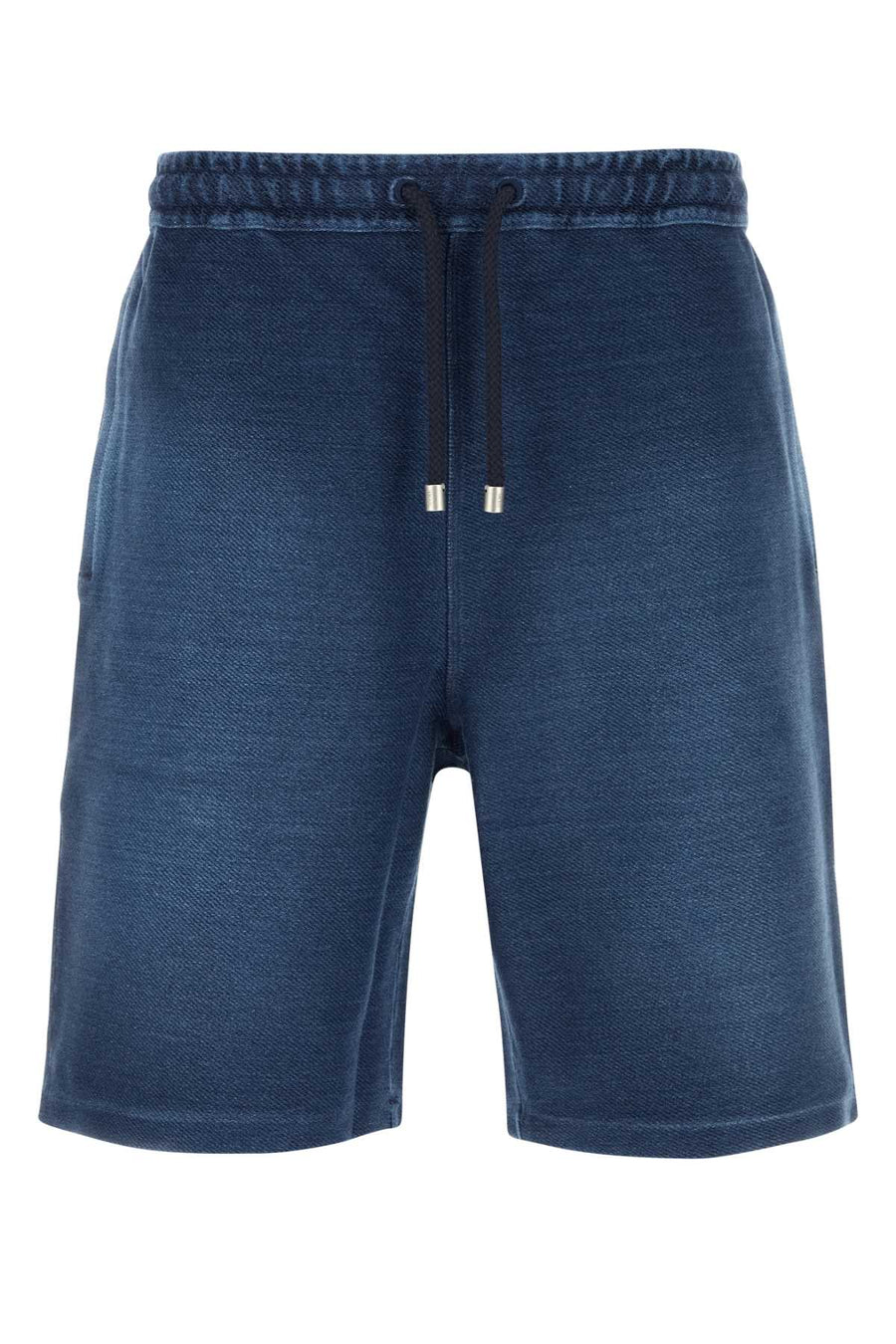 Loewe 99% Cotton bermuda shorts in navy