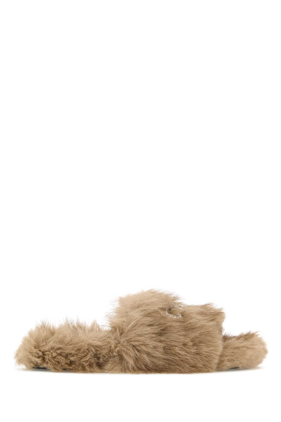 Balenciaga Slide Polyester 100% slipper in beige