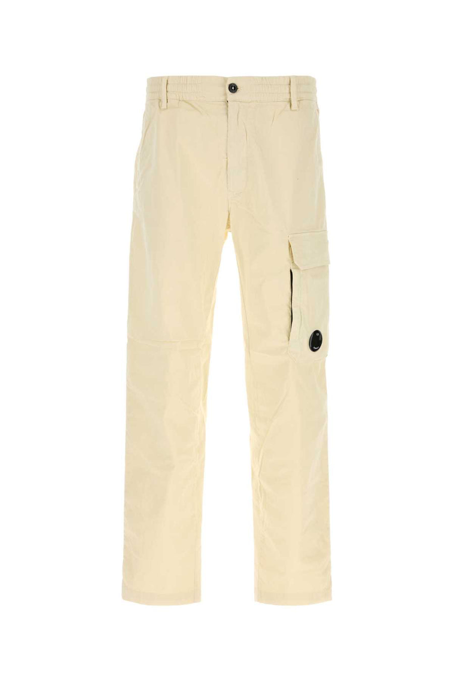 C.P. Company Sateen 98% Cotton cargo pants in beige