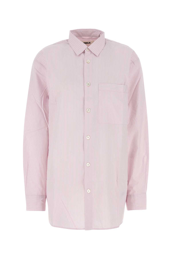 Tekla Pyjamas 100% Organic cotton shirt in pink