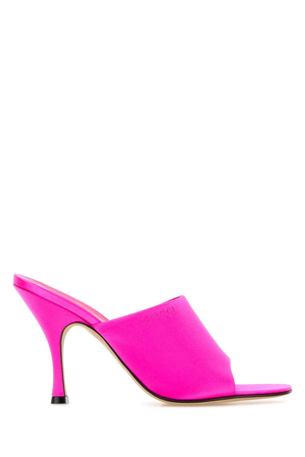 Gucci Upper Fabric upper mule in pink