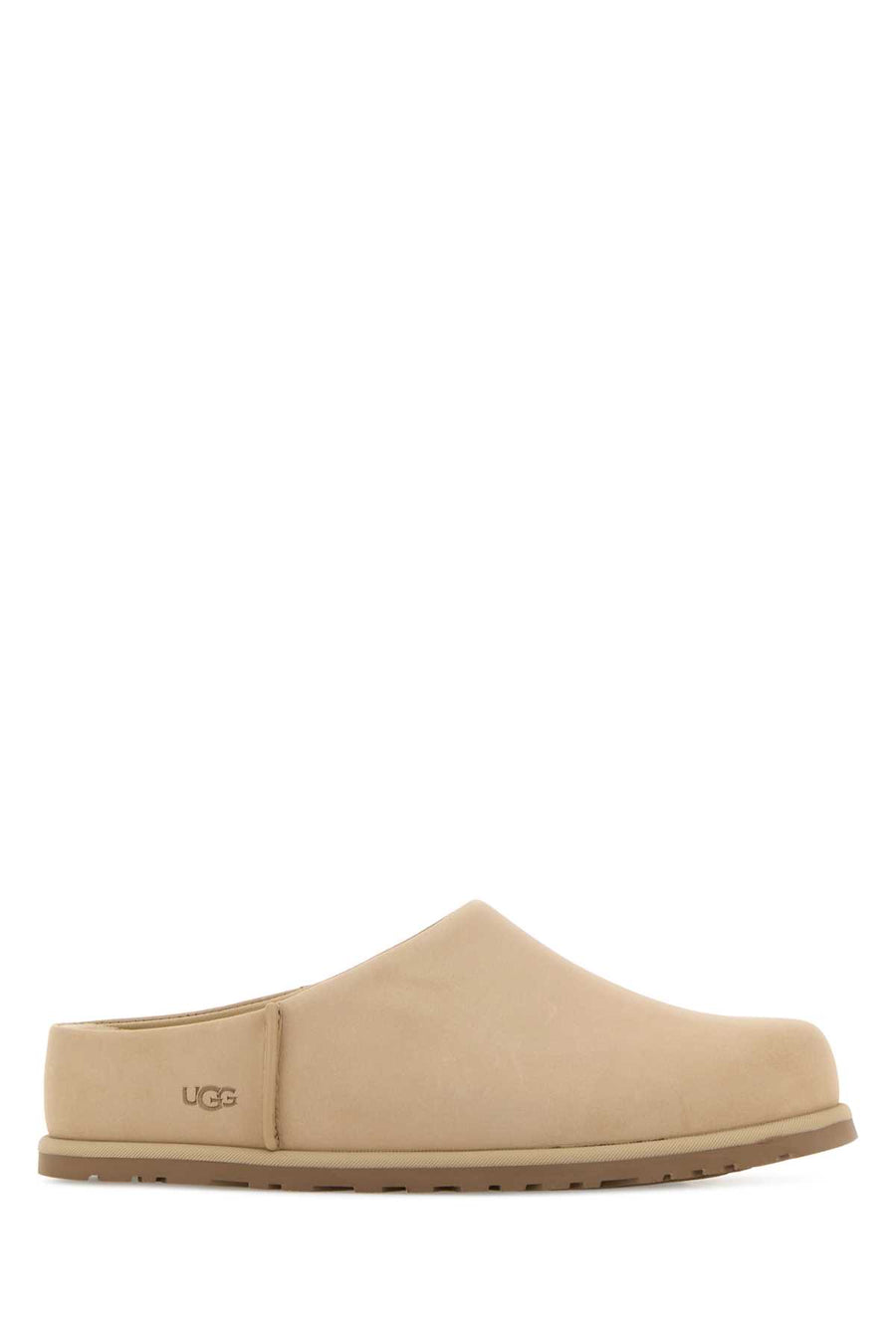 UGG Otzo Exterior: 100% Leather; Interior: 100% Leather slipper in beige