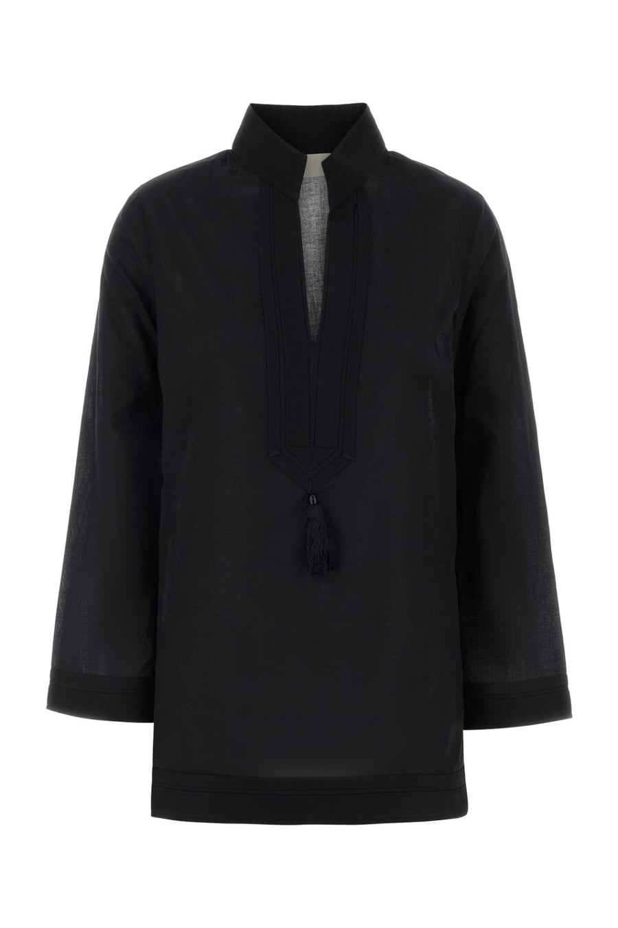 Tory Burch Tory 100% Cotton blouse in black