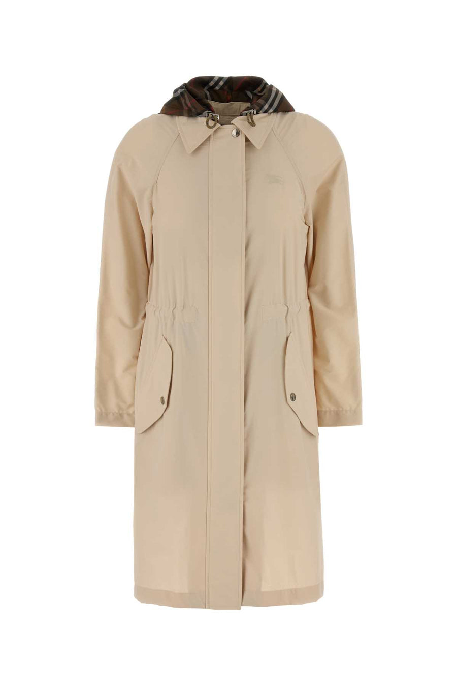 Burberry 92% Polyamide (Nylon) coat in beige