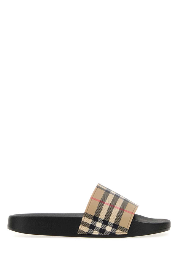 Burberry Furley Exterior: 100% Rubber slide in beige