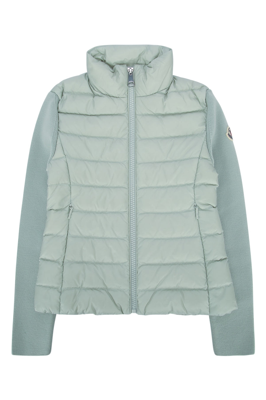 Moncler Jr Collar: 100% Polyamide/Nylon down jacket in gray