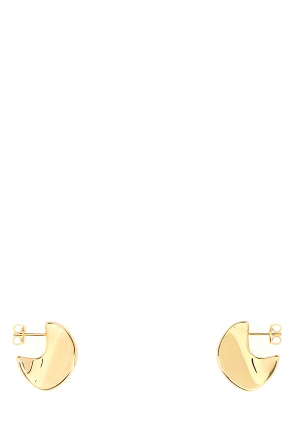 Gold Silver Small Disc Earrings Orecchini