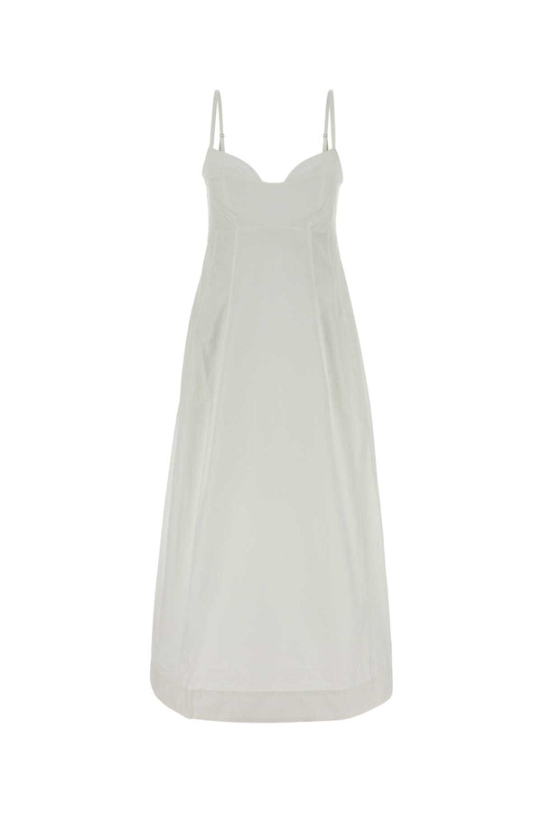 Italist Dress 100% Cotton dress in white