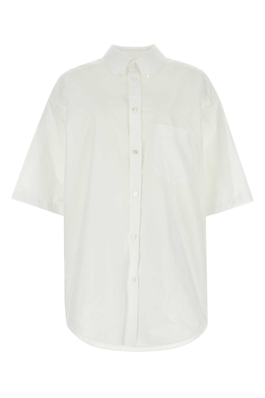 Balenciaga 100% Cotton shirt in white
