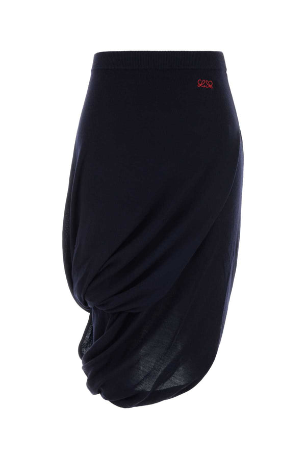 Loewe Skirt 99% Wool skirt in navy