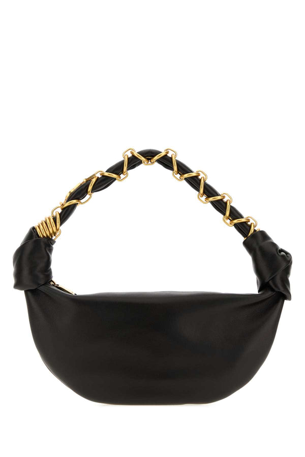 Saint Laurent Mbag Exterior: 100% Lamb. Lining: 100% Fabric. Finishing: Golden metal shoulder bag in black