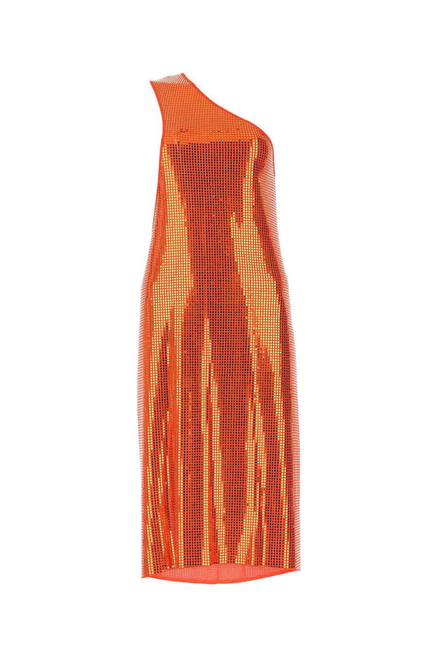 Bottega Veneta 100% Viscose dress in orange