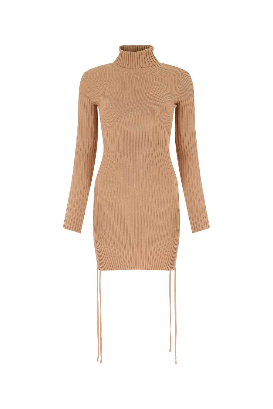 Andrea Adamo 80% Viscose dress in beige