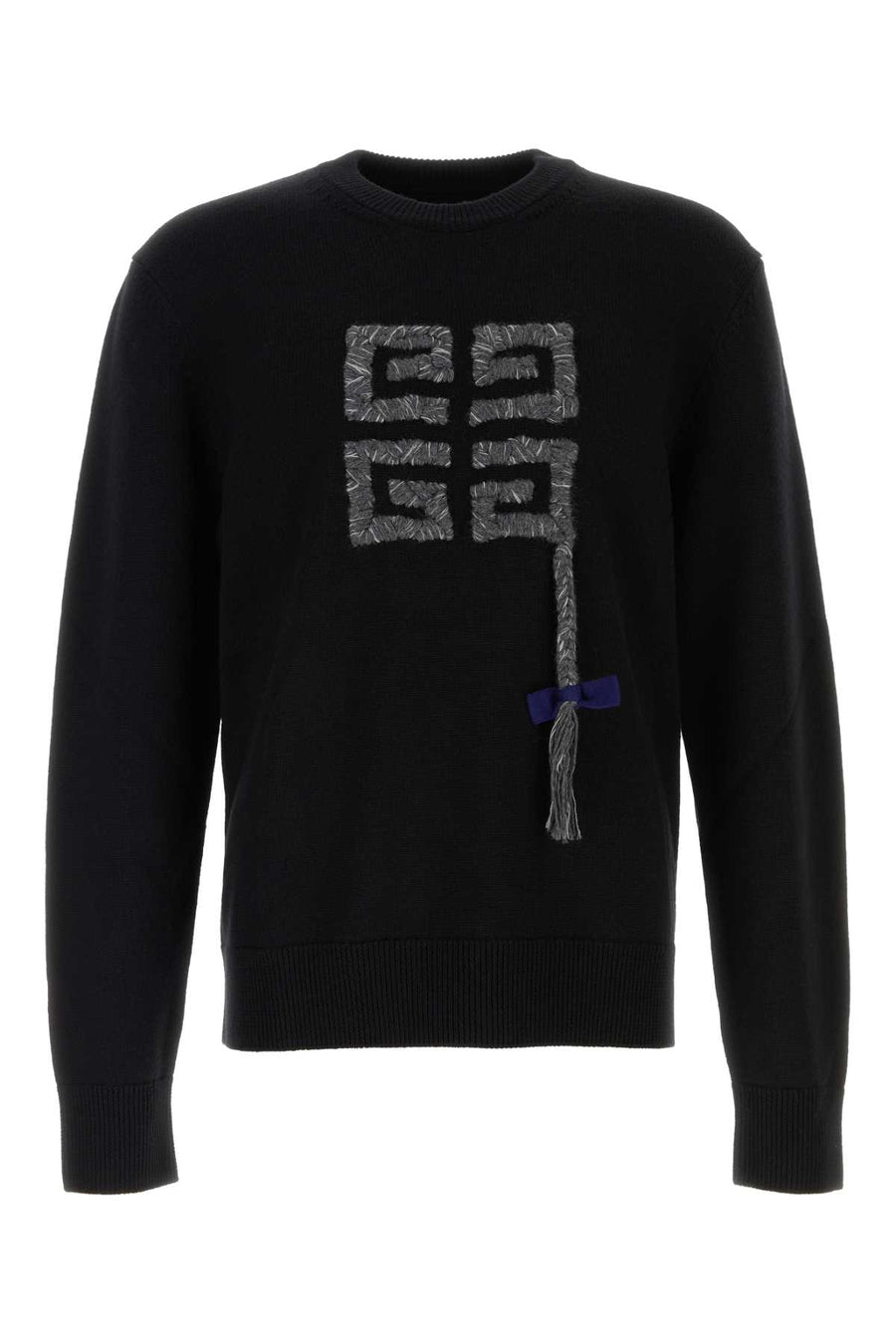 Givenchy Neck 100% Wool sweater in black