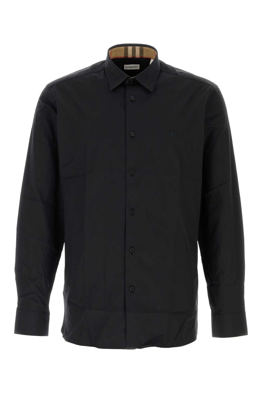 Burberry 96% Cotton shirt in black