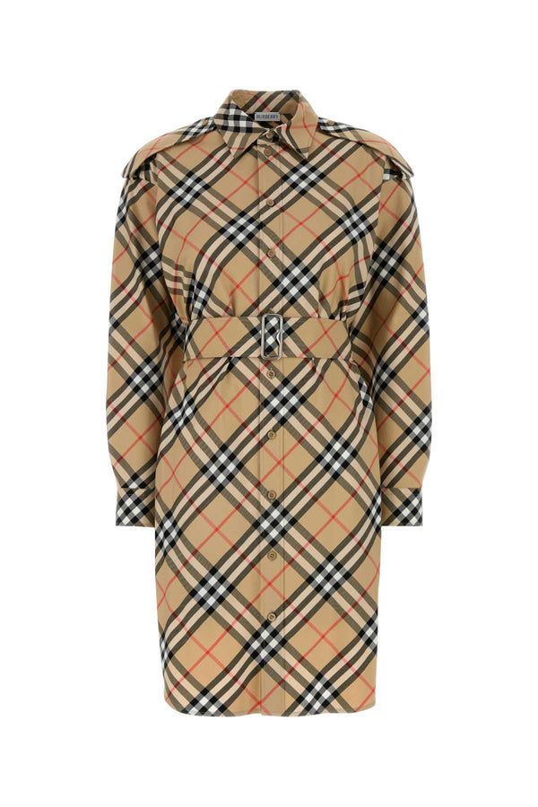 Burberry 100% Cotton dress in beige