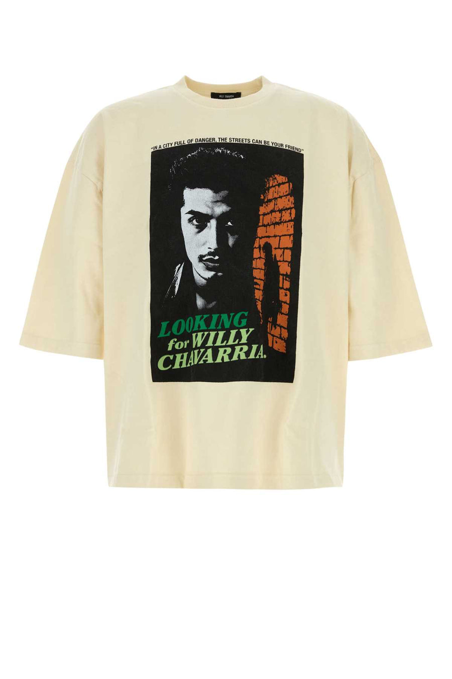Willy Chavarria Willy 100% Cotton t-shirt in beige
