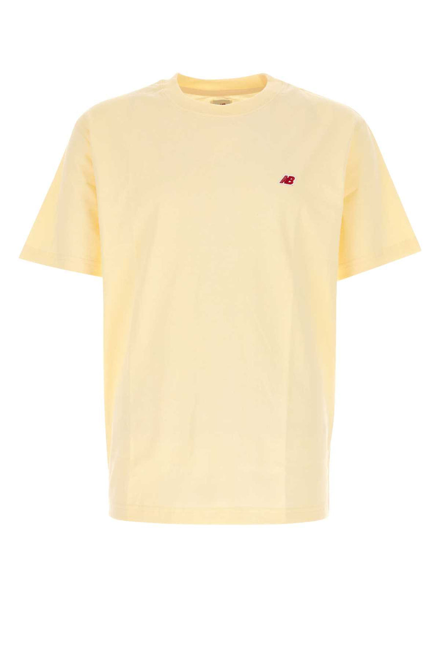 New Balance Core 100% Cotton t-shirt in yellow