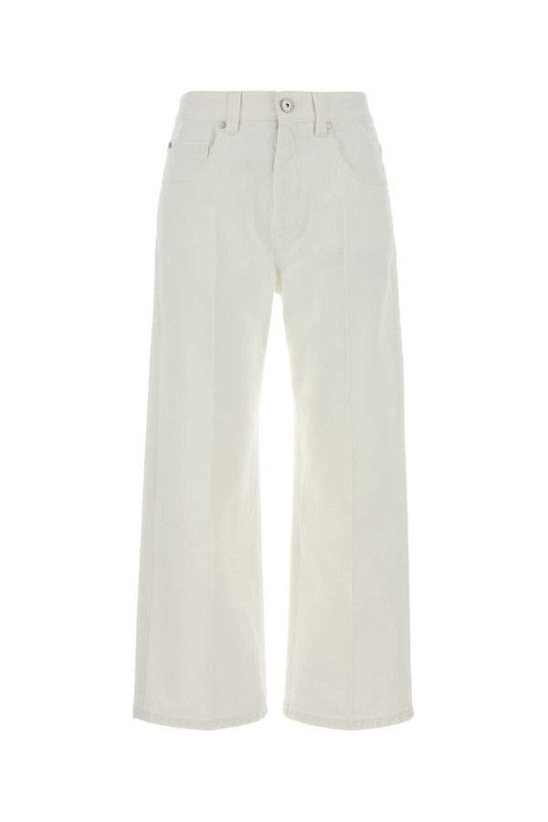 Brunello Cucinelli Tinto 100% Cotton jeans in white