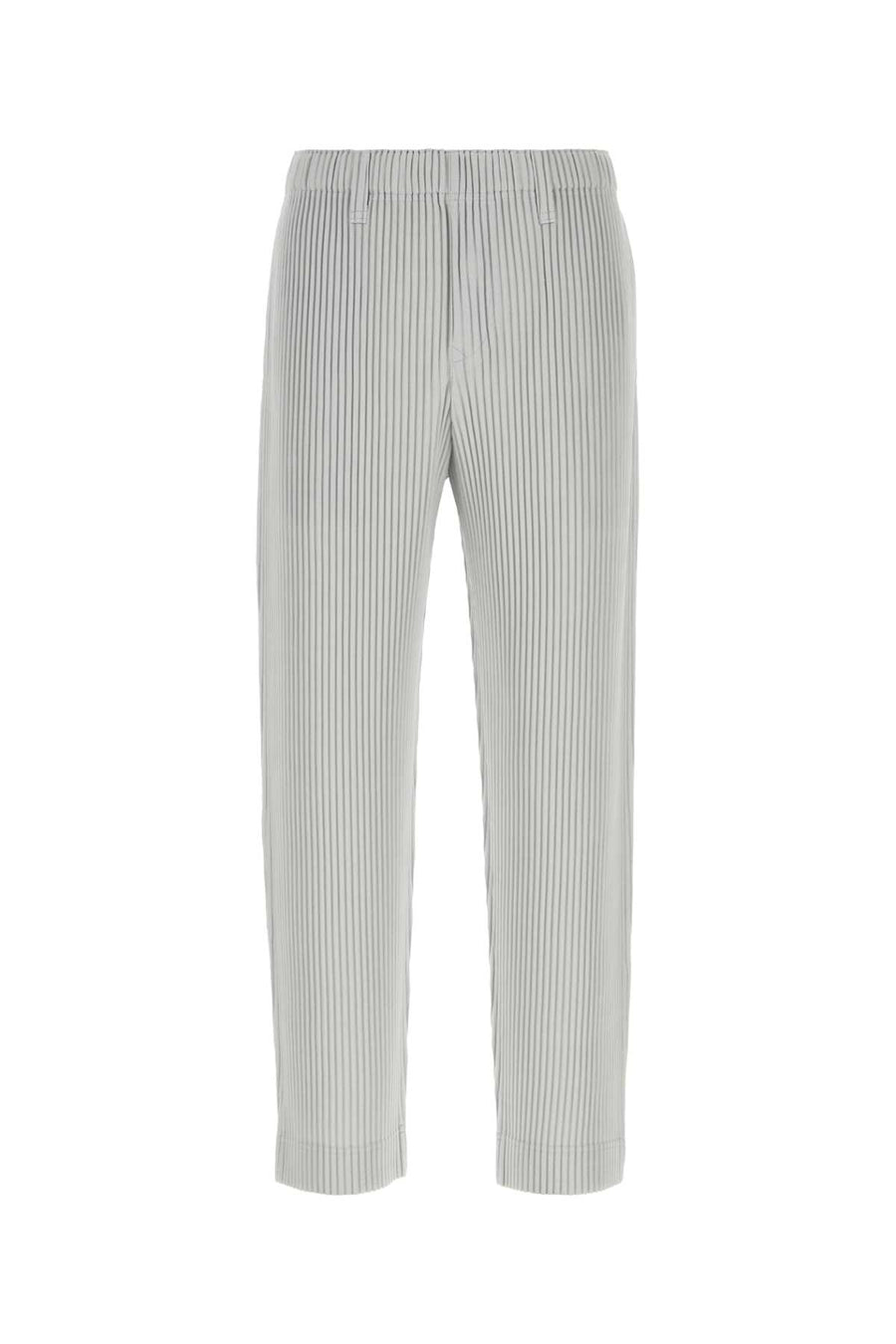 Homme Plisse' Issey Miyake 100% Polyester trousers in gray