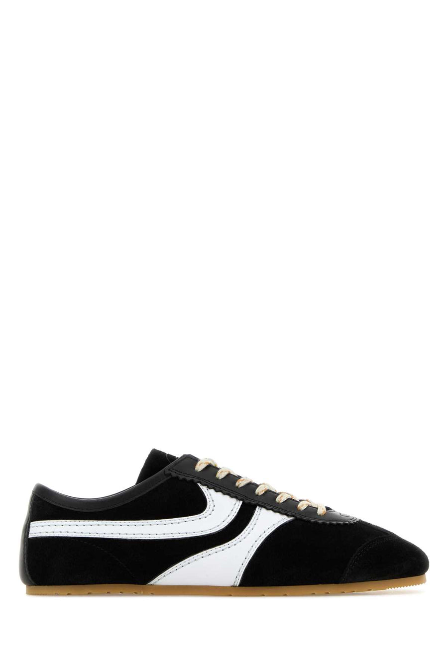 Dries Van Noten Upper: 80% Calf leather sneaker in black
