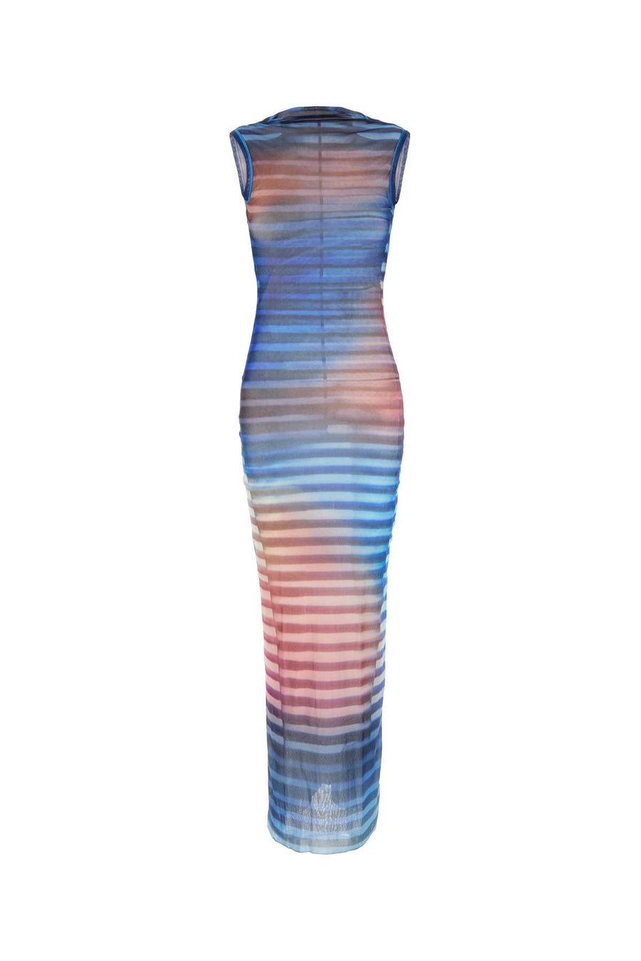 Jean Paul Gaultier High Exterior: 100% Nylon dress in multicolor