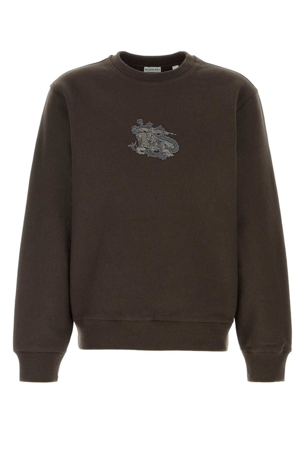 Burberry 94% Cotton 6% Polyester sweatshirt in brown