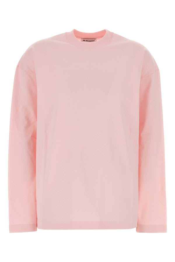 Jil Sander 100% Cotton t-shirt in pink