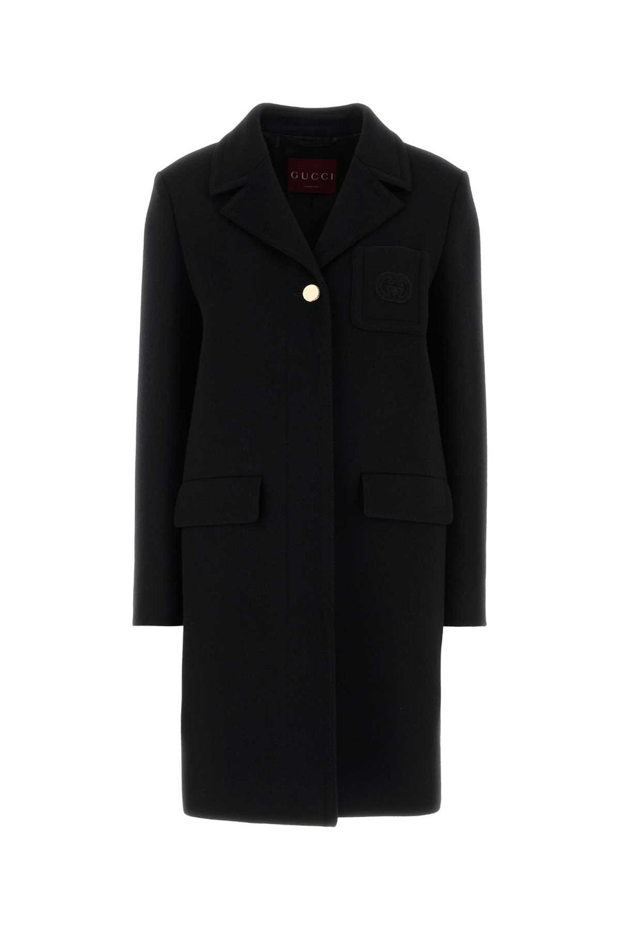 Gucci Wool coat in black