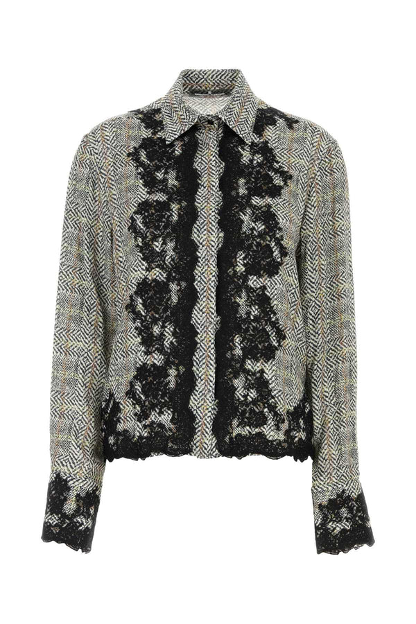 Ermanno Scervino Resca 100% Viscose shirt in gray
