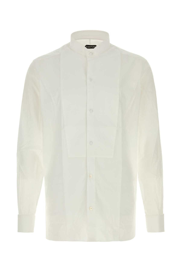 Tom Ford Muslin 100% Cotton shirt in white