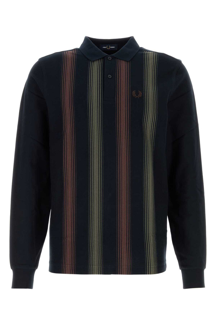 Fred Perry Ombre 100% Cotton polo shirt in black