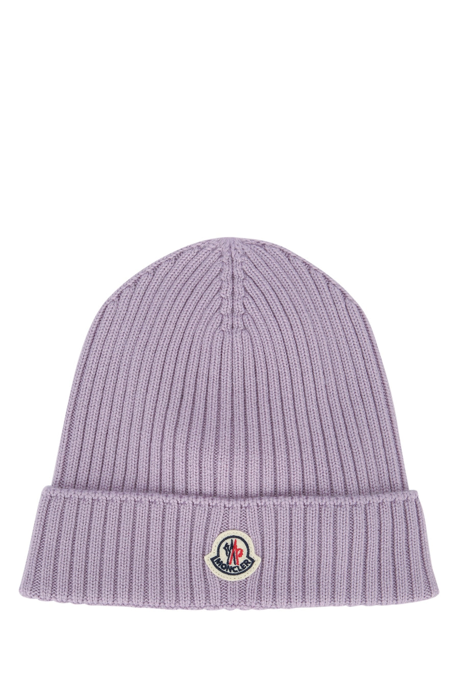 Moncler Jr HAT 100% Virgin Wool beanie in purple