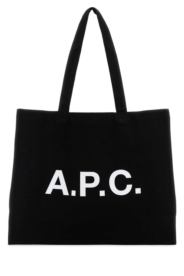 A.P.C. Diane 98% Cotton tote bag in black