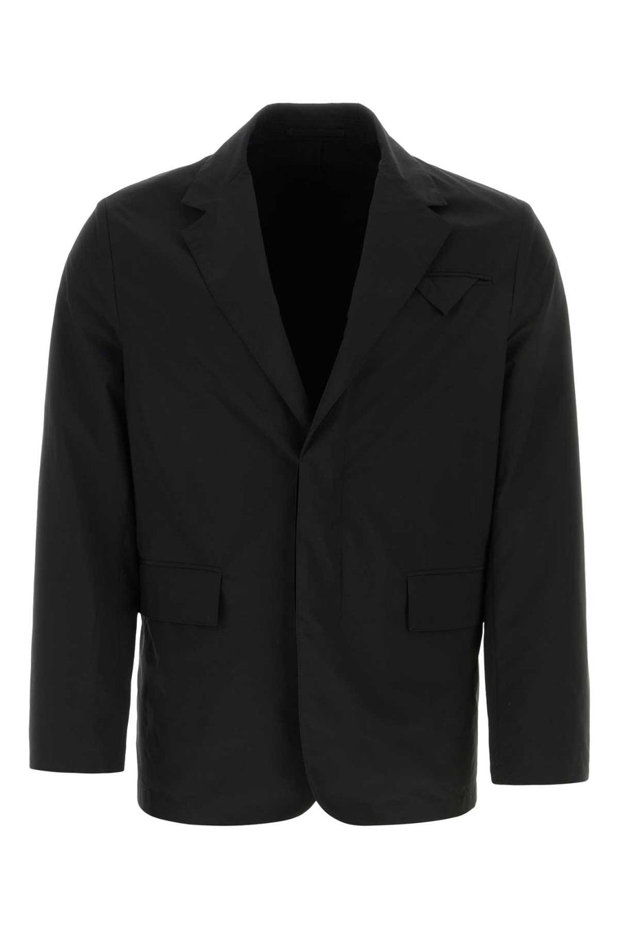 Prada Exterior: 70% Polyester 30% Nylon blazer in black