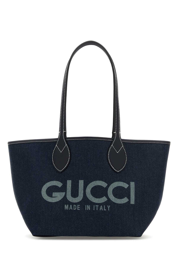 Gucci Totissima Exterior: 100% Fabric tote bag in navy