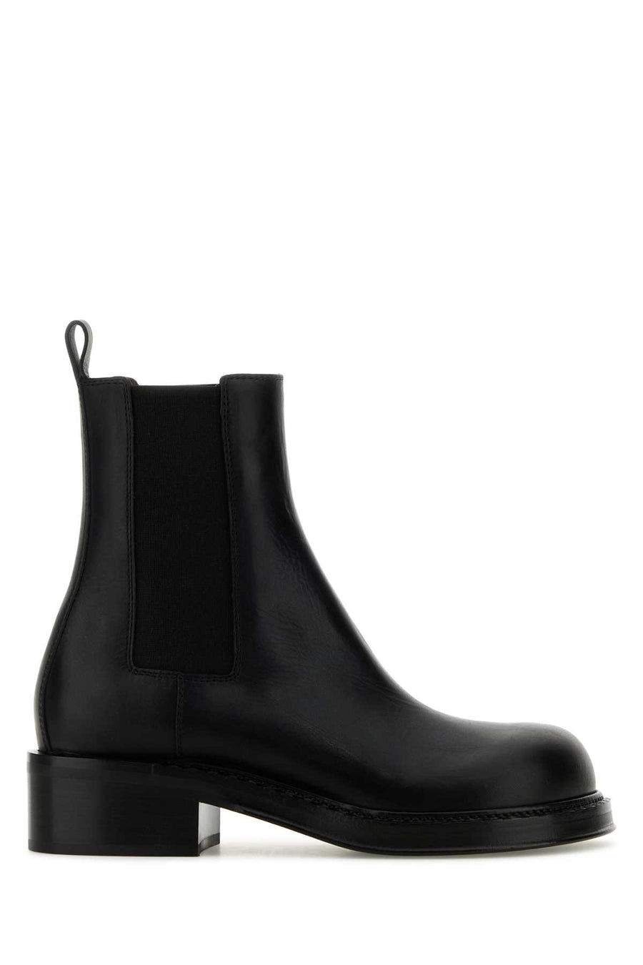 Bottega Veneta Exterior: 100% Calf; Interior: 100% Calf; Sole: Leather and Rubber boot in black