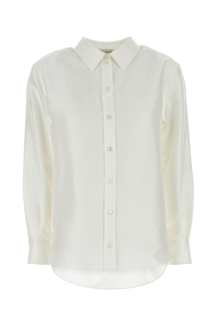 Alexander McQueen Cotton shirt in white