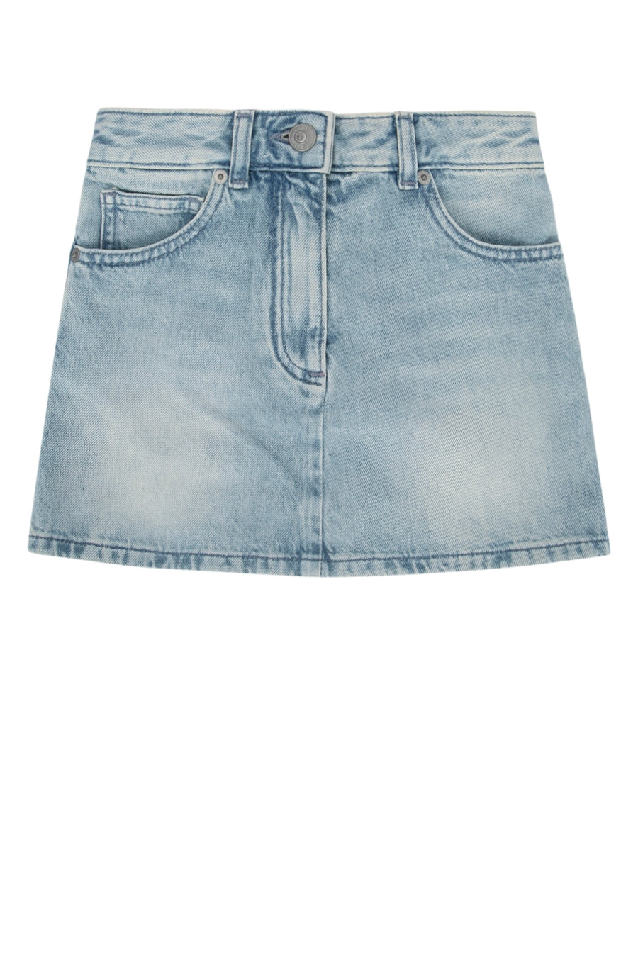 Mm6 Kids 100% Cotton shirt in blue