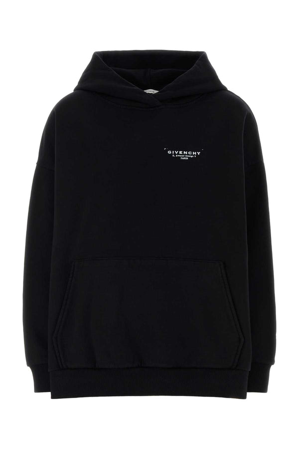 Givenchy 100% Cotton hoodie in black