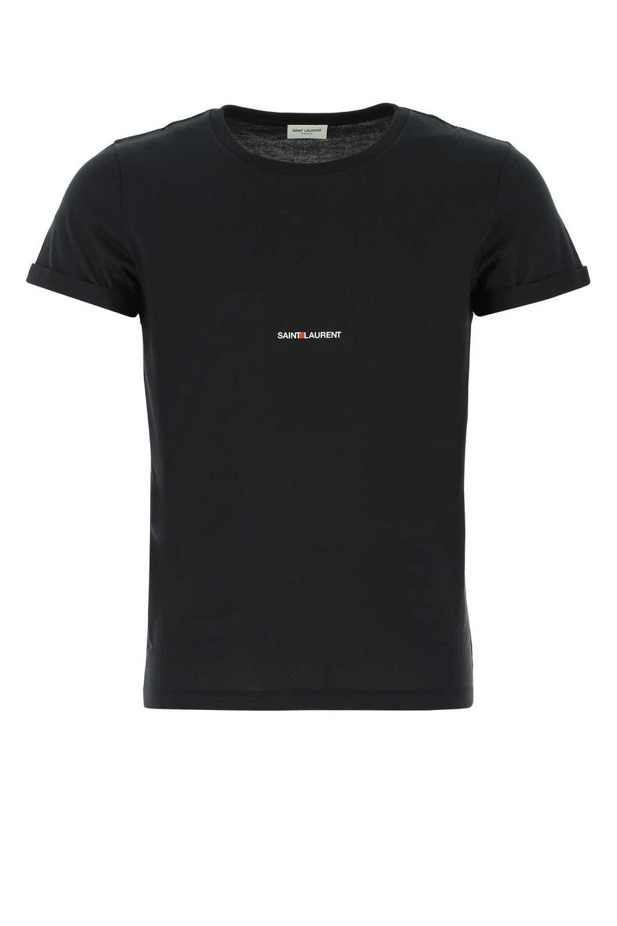 Saint Laurent 100% Cotton t-shirt in black