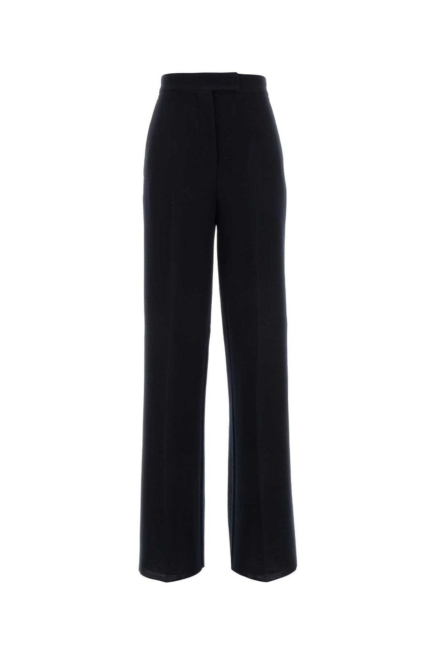 Max Mara 100% Virgin wool trousers in navy