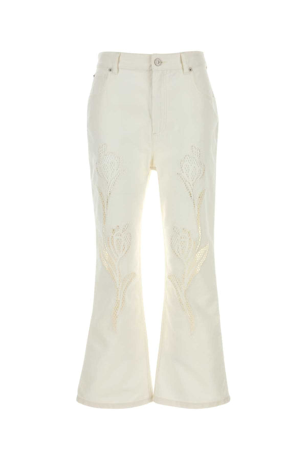Marni 100% Cotton jeans in white