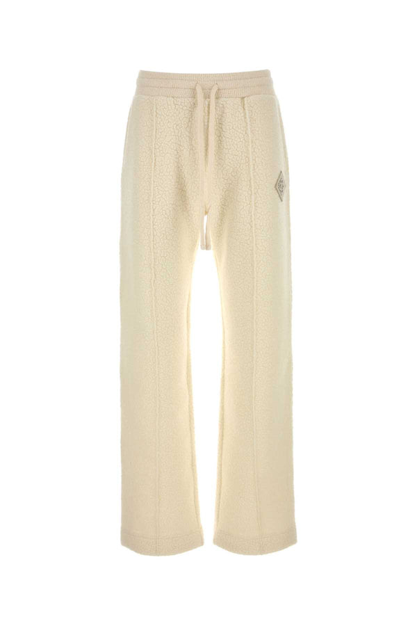 Casablanca Cashmere 30% Wool joggers in beige