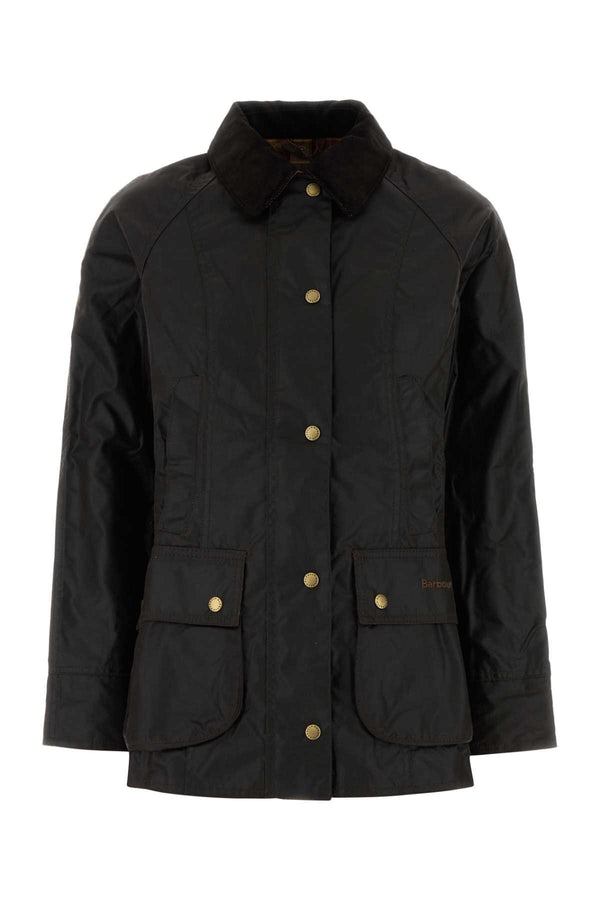 Barbour Jacket Exterior: 100% Cotton; Lining: 100% Cotton jacket in brown
