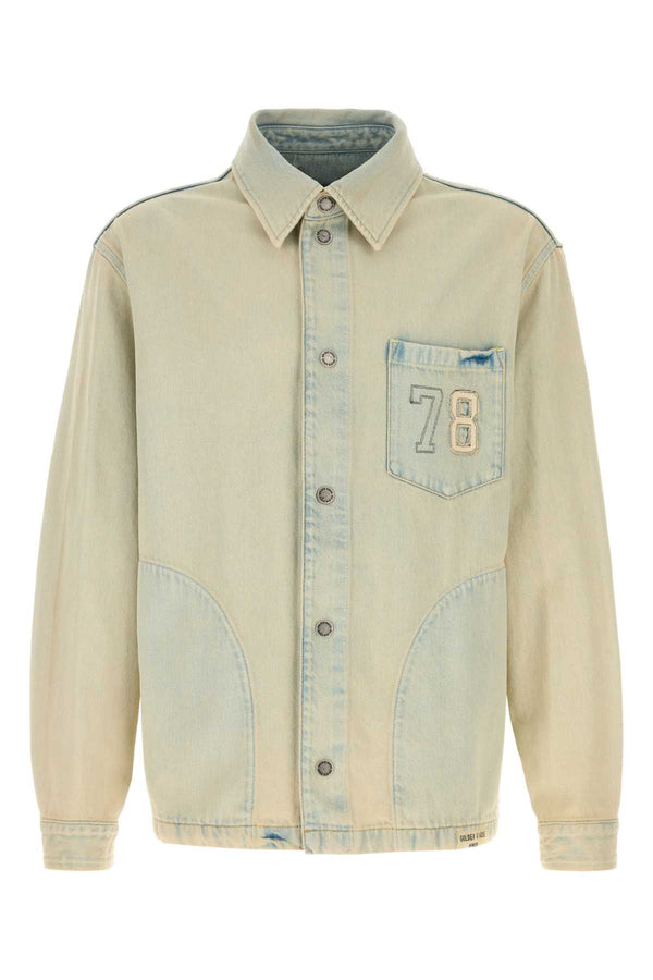 Golden Goose Deluxe Brand Denim 100% Cotton jacket in beige