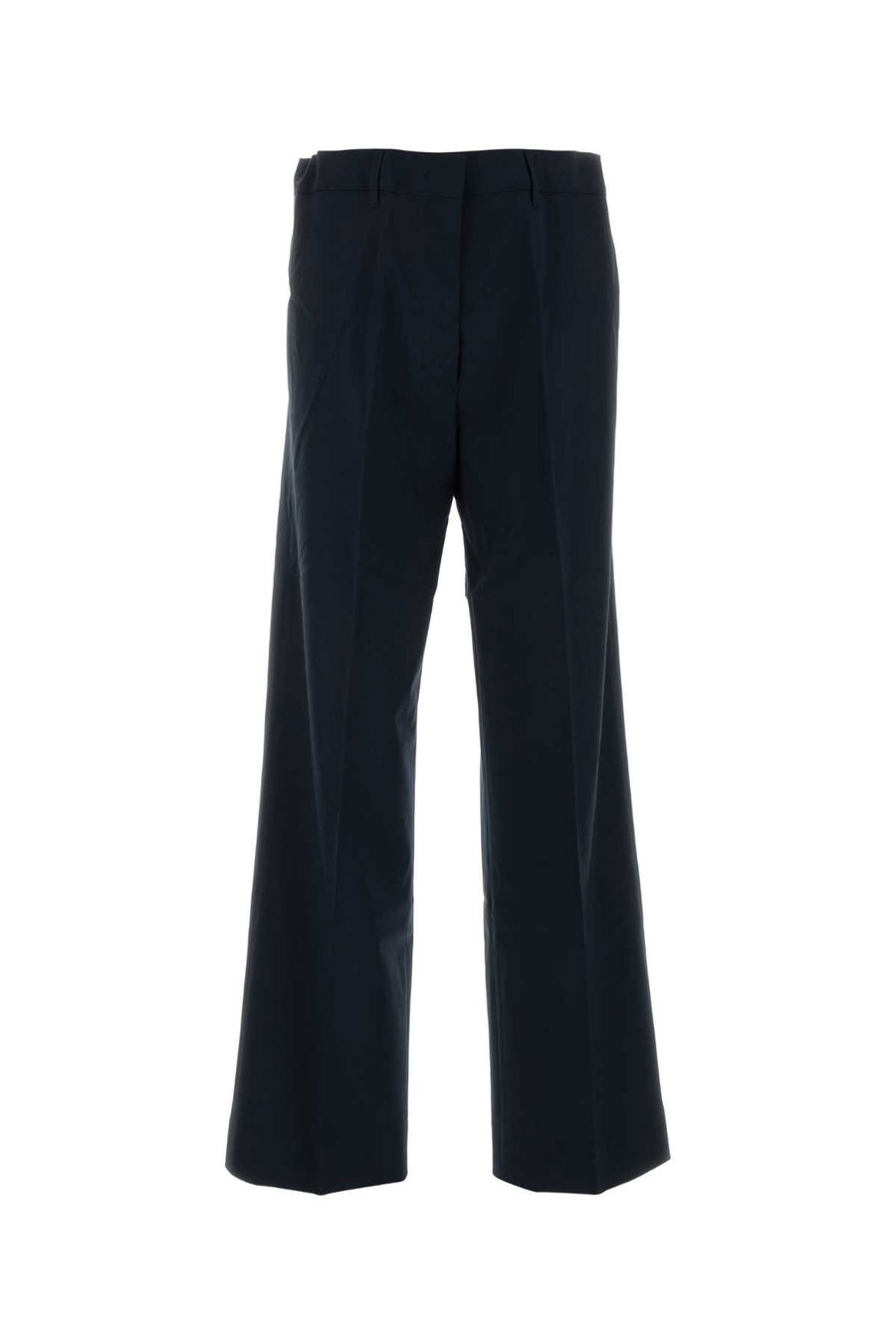 Miu Miu 95% Virgin wool trousers in navy